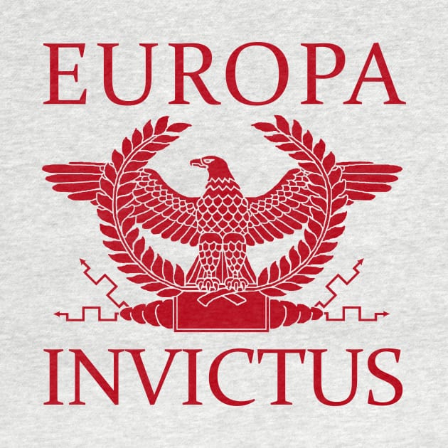 Europa Invictus - Red Eagle by AtlanteanArts